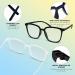 Mesybveo 2-Pack Blue Light Filter Glasses - Large Lens Computer & Gaming Glasses for Men & Women - Blue Light Blocking Reading Glasses - Buy Online on GoSupps.com
