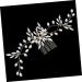 Didiseaon Bridal Hair Comb Golden Women Hair Accessories Bridal Headdress Crystal Hair Comb Goody Hair Leaf Hair Comb Womens Hair Clips Gold Hair Accessories Hairpin Wedding Miss - Buy Online on GoSupps.com