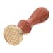 PLAFOPE 1pc Dispensing Plate Tool Powder Cosmetic Stamper Powder Seal Impression Metal Copper Copper Head 1 count (Pack of 1) Golden