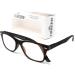 El Charro Illinois Tortoise/Black Reading Glasses - Diopter +1.5 | Stylish & Comfortable Eyewear for Global Shipping - Buy Online on GoSupps.com