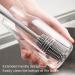 Silicone Baby Bottle Brush - Long Handle Cleaner for Bottles, Glass, Thermoses - Grey - Buy Online on GoSupps.com