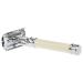 Fendrihan Butterfly Safety Razor with Faux Ivory Handle