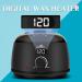 Lifestance Digital Wax Heater with See-Through Lid - 500ml Aluminum Pot for Professional Hair Removal at Home - Buy Online on GoSupps.com