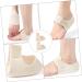 NOLITOY Silicone Heel Covers for Women - Non-Slip Cushions & Protective Sleeves - Comfortable & Breathable Plantar Heel Support - Buy Online on GoSupps.com