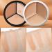 2 Pcs 3 Colors Contour Stick Concealer Palette 3-In-1 | Corrects & Conceals Dark Circles, Blemishes, Scars | Waterproof & Long-Lasting - Buy Online on GoSupps.com