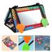 Toddmomy 6-Piece Crinkle Black Infant Activity Set | Educational Baby Bite Rings Reflective Bathroom Mirror & Colorful Fabric Book for Newborn Girls | Developmental Playtime Toys 60x26cm - Buy Online on GoSupps.com