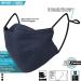BASE CAMP Reusable Cotton Face Masks with Filter Pocket - Washable & Adjustable | 1 Black + 1 Blue - Buy Online on GoSupps.com