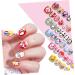 FOMIYES 4 Sets Children's Nail Art Toys Toddler Toy Fingernail Kit Kid Fake Nails Nail Accessories Charms Kids Fake Nail Kit Nail Decorations Toddler Suits Manicure Paper Nail Polish 3d - Buy Online on GoSupps.com