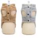 Shop Tineer Pet Dog Winter Coat - Warm Fleece Jacket for Small & Medium Dogs - Khaki - Buy Online on GoSupps.com