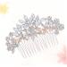 DOITOOL 1pc Bridal Hair Combs Rhinestone Comb Rhinestone Haircombs for Women Wedding Hair Bridal Side Combs Bridal Headpiece Comb Rhinestone Headpiece Accessories Bride Alloy - Buy Online on GoSupps.com