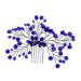 Ipetboom Bridal Wedding Comb Wedding Hair Accessories Diamond Headpiece Styling Comb Hanfu Hair Accessories Bridal Hair Accessories Kids Comb Zircon Banquet Copper Wire Branches and Leaves