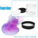 20Pcs 4oz Clear Plastic Slime Containers with Black Lids - Refillable Storage Jars for Slime, Cosmetics, and Crafts - Buy Online on GoSupps.com