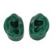Buy Silicone Ear Model Pair Set - Fake Earmold for Headphones & Acupuncture | Green Ear Display - Buy Online on GoSupps.com