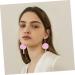 VALICLUD 8 Pcs Rainbow Lollipop Earrings Kids Hoop Earrings for Girls Cute Earrings Post Earrings for Women Ornament Earrings for Women Candy Dangle Earrings Charm Personality Miss 3X5.3CMx2pcs Assorted Color 3x2pcs - Buy Online on GoSupps.com