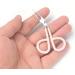 Yutoner Scissors Shaped Eyebrow Tweezers Set - Stainless Steel, Easy Handle, Flat Tip - 4 Pieces - Buy Online on GoSupps.com