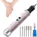 Thick Toenails Nail File - Electric Nail Filer Nail Grinder Manicure | Cordless 4 Speeds Professional Nail Removing Filer Portable Electric Nail Grinder for Thick Nails Nail Removing Pink - Buy Online on GoSupps.com