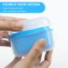 Prohese Dental Care Kit: Sieve Can for Storing Bite Rails & Cleaning Solutions for Dentures - Blue - Buy Online on GoSupps.com