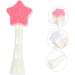 VINTORKY Face Exfoliator Brush Manual Cleaning Tools Bath Scrubber Irish Accessories for Skin Brush Face Wash Face Scrub Facial Cleansing Brush Travel Beauty Tools Handheld 13x5cm Sky-blue - Buy Online on GoSupps.com