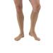 JOBST Relief Knee High Graduated Compression Socks 30-40 mmHg - Comfortable Unisex Design - Closed Toe Beige X-Large Full Calf Petite