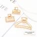 Brinie Gold Metal Claw Clips Set - Pack of 3 | Hair Accessories for Women and Girls - Buy Online on GoSupps.com