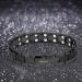 Men's Pure Titanium Magnetic Bracelets - Double Powerful Magnets, Eliminate Static Electricity - Black Bracelets - Buy Online on GoSupps.com