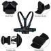 Sametop Chest Mount Harness for GoPro & Action Cameras - Compatible with Hero 11, 10, 9, 8, 7, 6, 5, 4, Session & More - Buy Online on GoSupps.com