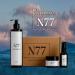N77 SKIN CARE N77 the real beard set the complete set with beard shampoo and conditioner 300 ml beard oil 30 ml and the best beard balm 50 ml NATURAL - Buy Online on GoSupps.com