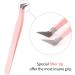 FADLASH 90 Degree Curved Volume Lash Extension Tweezers for Professional Artists - Ideal for Larger Fans - Fiber Tip 90 Tweezer - Buy Online on GoSupps.com
