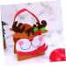 Ciieeo Christmas Bags Christmas Decorations Holiday Present Bag Christmas Candy Pouch 3D Candy Bag - Buy Online on GoSupps.com