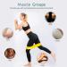 Fitness Bands Set of 5 - Sport Resistance Bands for Yoga & Pilates | Includes Training Guide & Storage Bag | Perfect for Home Workouts - Buy Online on GoSupps.com