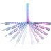 Rainbow Butterfly Pocket Comb - Metal Training Comb for Hair & Beard | Salon Beauty Tool - Buy Online on GoSupps.com