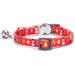 Moonpet Personalized Cat Necklace with Name & Phone - Safety Closure & Bell - Christmas Style - Buy Online on GoSupps.com