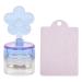 FOMIYES French Nail Stamper Silicone Nail Art Stamper Flower Shaped Nail Stamper with Cushion Manicure Tools for Women Girls DIY Nails