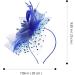 Lurrose Flower Hair Accessories Fascinators Hat for Women Fascinators hair clip Tea Party Headband Hair Clips for Women Wedding Cocktail Party Blue Ladies Hats One Size Blue - Buy Online on GoSupps.com
