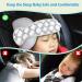 KAKIBLIN Adjustable Toddler Car Seat Head Support Band - Grey | Child Safety Neck Relief for Car Seat Straps - Buy Online on GoSupps.com