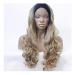 BGHJUE SYNNTHTEIC WIG Deep Side Parting for Women 150% Density Natural Long Beauty Blogger Hair Daily Makeup Synthetic Lace Front Wedding Party WIGS