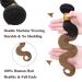 Sego Brazilian Human Hair Bundles | 100% Virgin Body Wave Weave - Natural Black & Chestnut Brown 16 Extensions - Buy Online on GoSupps.com