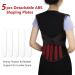 Self-Heating Magnetic Back Support Waist Brace - Posture Correction Belt for Lumbar Pain Relief (Large) - International Shipping Available - Buy Online on GoSupps.com
