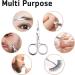 Sularpek Professional Stainless Steel Cuticle Nail Scissors - Multi-Purpose for Nails, Nose Hair, Eyebrow, Moustache - Buy Online on GoSupps.com