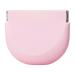 Dental prosthesis container |Food quality silicone shell for Aligner Cleaner portable slim partial tooth replacement cover for artificial teeth night protection brackets while traveling light pink