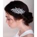 Chargances Crystal Bridal Hair Comb - Rose Gold Rhinestone Wedding Hair Clip - Buy Online on GoSupps.com