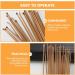 Buy Cabilock Bamboo Ear Cleaning Picks Wood Ear Wax Remover Spoon | Eco-Friendly Ear Care Tool 17x0.2cm - Buy Online on GoSupps.com