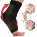 3 Pairs Dr Sock Soothers Compression Foot Sleeves - Anti Fatigue Support for Neuropathy, Plantar Fasciitis, Achilles, Ankle - Men and Women (L/XL Black) - Buy Online on GoSupps.com