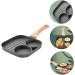 Zerodeko 3 Pcs Omelet Pan Fried Egg Pan Breakfast Frying Pan Portable Cooking Stove Steak Grill Pan Non Stick Baking Pan Portable Gas Stove Mini Baking Pans Cooking Utensils Japanese-Style 38.5x19.5x3cmx3pcs Assorted Colorx3pcs - Buy Online on GoSupps.com