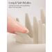 Heeta Scalp Massage Brush | Silicone Hair Brush for Wet & Dry Use | Soft Bristles | Oatmeal Color | Enhance Hair Health - Buy Online on GoSupps.com