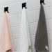 Funincrea 2-Pack Shaver Holder - Multi-Purpose Self-Adhesive Stainless Steel Hooks for Shower Kitchen & Bathroom - Black - Buy Online on GoSupps.com