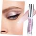 Angoily 2pcs Eyeshadow Liquid Eyeliner Sparkling Eyeliner Glow Eye Powder Glitter Powder Make up Shimmer - Buy Online on GoSupps.com
