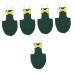 MipCase 5 pieces Flying bird diapers macabuns bird clothing for parrots bird clothing pigeon diapers parrots diaper parrots delivers bird flight suit diaper cotton small as shown 3x5st 17x9cmx5pcs