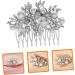 NUSITOU Bridal Comb Bridal Hair Comb Bridesmaid Hair Comb Rhinestone Hair Comb Bride Pearls Hair Comb Wedding Hair Comb Wedding Hair Accessory Bride Hair Comb - Buy Online on GoSupps.com
