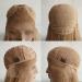 ELESTY Long Natural Curly Glueless Lace Front Wig - Golden Blonde Synthetic Hair for Women | Heat Resistant Daily Party Wig - Buy Online on GoSupps.com